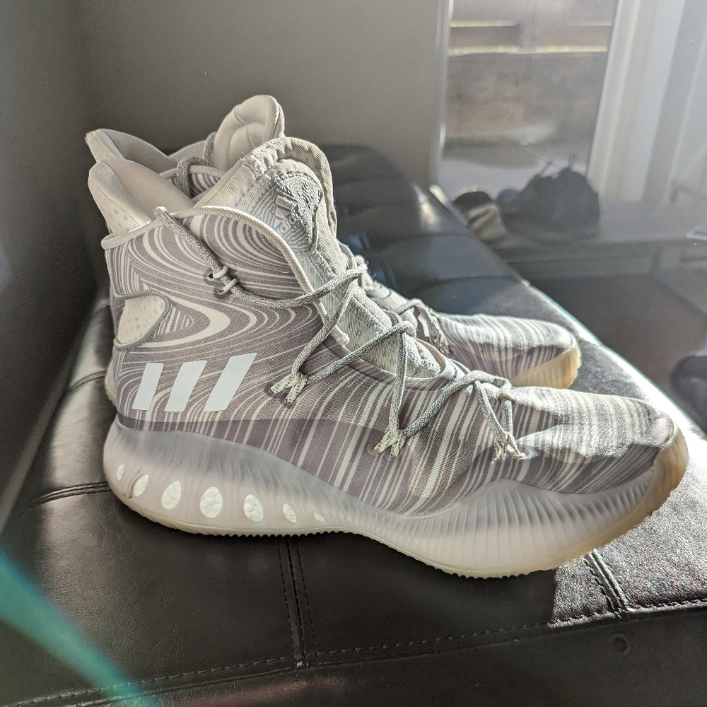 Adidas Crazy Explosive Geofit Basketball Shoes Size 13 Used